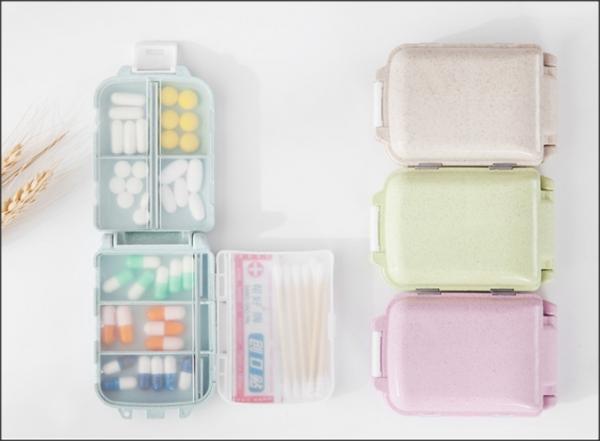 Pillen Box mit zusätzlichen Fach